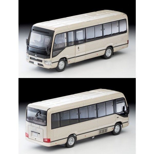 Cargue la imagen en el visor de la galería, Tomica LV-N294b 1/64 Toyota Coaster EX Beige Diecast
