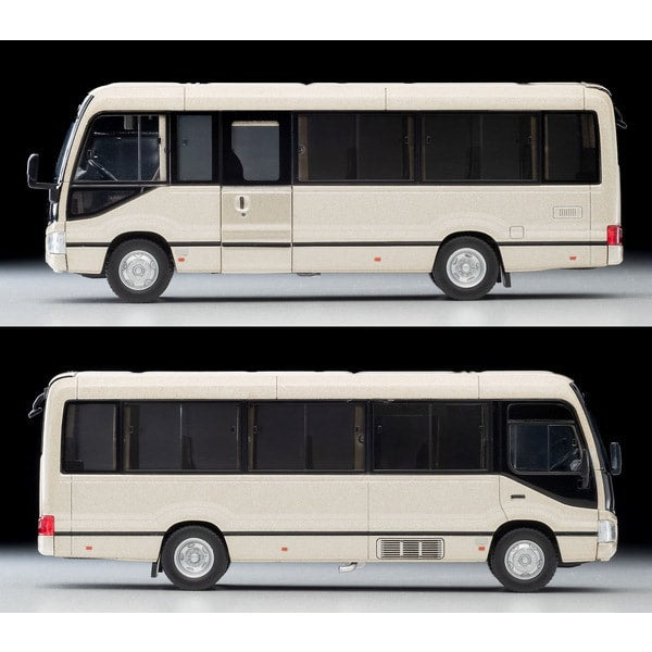 Cargue la imagen en el visor de la galería, Tomica LV-N294b 1/64 Toyota Coaster EX Beige Diecast
