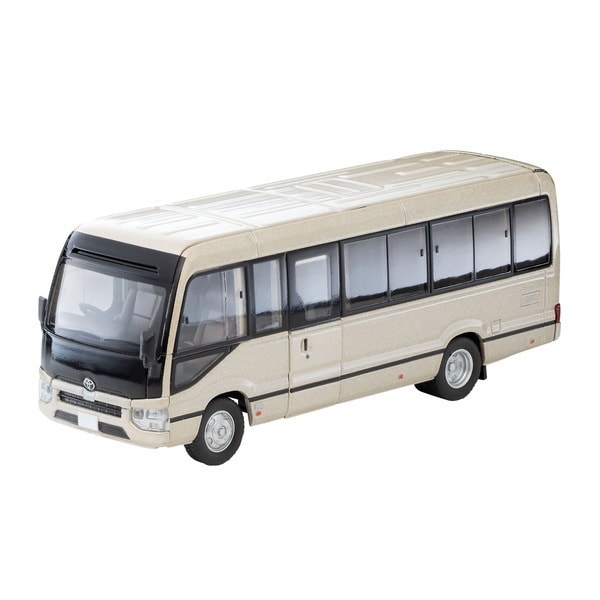 Chargez l&#39;image dans la visionneuse de la galerie, Tomica LV-N294b 1/64 Toyota Coaster EX Beige moulé sous pression
