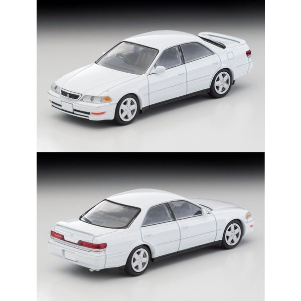 Cargue la imagen en el visor de la galería, Tomica LV-N299a 1/64 Toyota Mark II 2.5 Tourer V Blanco 1998 Diecast
