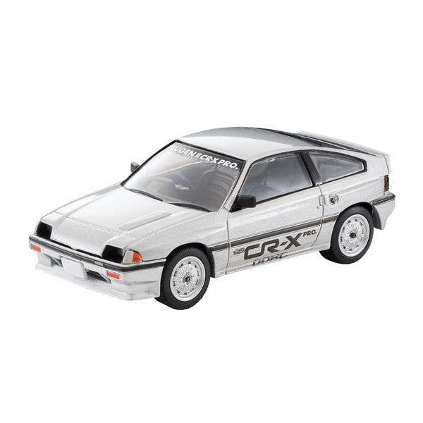 Laden Sie das Bild in Galerie -Viewer, Tomica LV-N303a 1/64 Honda Ballade Sports CR-X Mugen CR-X Pro Silver Late Model  Diecast
