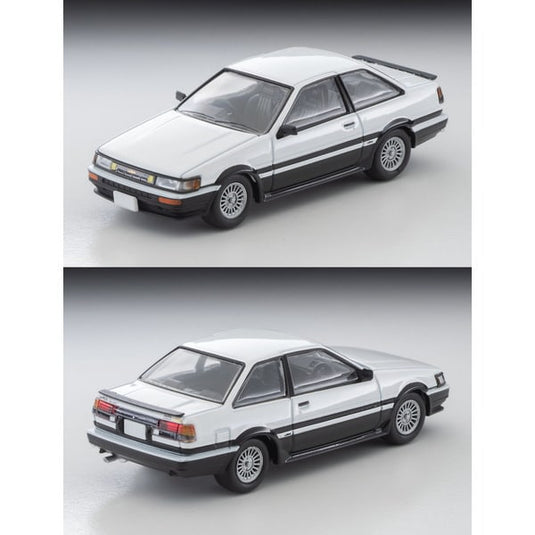 Pre-order Tomica LV-N304c 1/64 Toyota Corolla Levin 2-Door GT-APEX White/Black 1985  Diecast