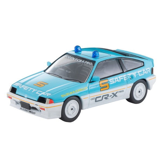 Pre-order Tomica LV-N318a 1/64 Honda Ballade Sports CR-X Mugen CR-X Pro Suzuka Circuit Safety Car Light Blue/White  Diecast