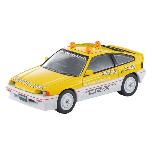 Load image into Gallery viewer, Pre-order Tomica LV-N318b 1/64 Honda Ballade Sports CR-X Mugen CR-X Pro Suzuka Circuit Pace Car Yellow/White  Diecast
