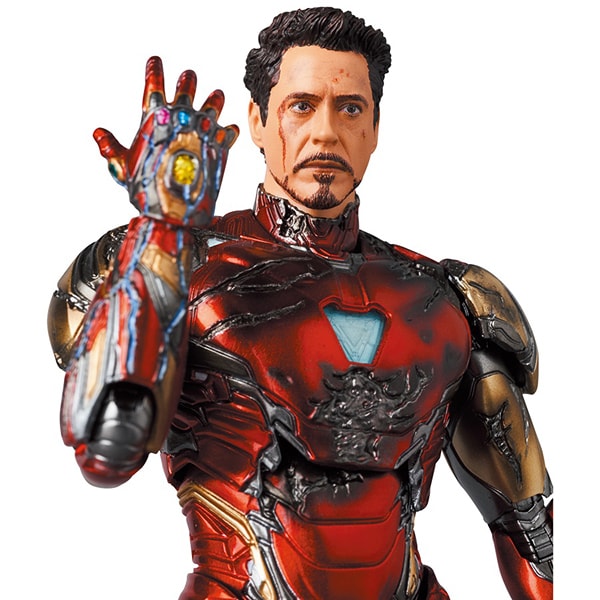 Carica immagine in Galleria Viewer, MEDICOM TOY MAFEX IRON MAN MARK85 (BATTLE DAMAGE Ver.) [Pre-painted Articulated Figure Approximately 160mm]
