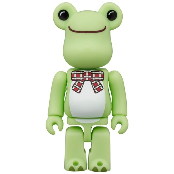 Load image into Gallery viewer, MEDICOM TOY BE@RBRICK Pickles the Frog &amp; NY@BRICK Black Cat Pierre 100% 2-piece Set [Pre-painted Complete Figure Approximately 70/65mm]

