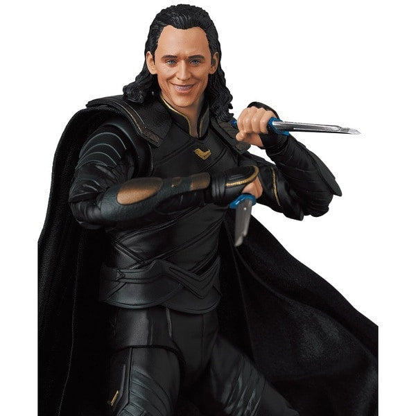 Laden Sie das Bild in Galerie -Viewer, MEDICOM TOY MAFEX LOKI (Infinity War Ver.) [Pre-painted Articulated Figure Approximately 160mm]
