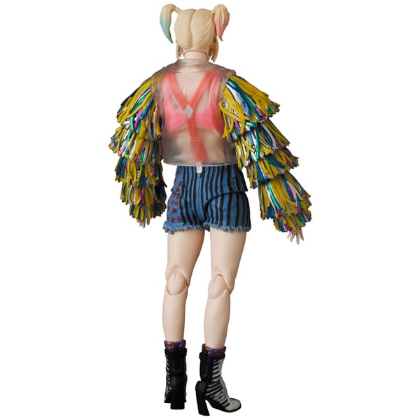 Load image into Gallery viewer, MEDICOM TOY MAFEX HARLEY QUINN(Caution Tape Jacket Ver.) [Pre-painted Articulated Figure Approximately 150mm]
