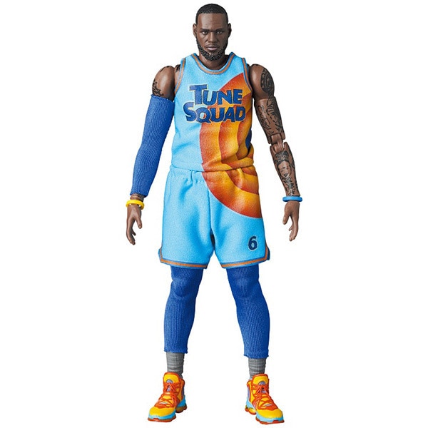 Chargez l&#39;image dans la visionneuse de la galerie, MEDICOM TOY MAFEX LeBron James SPACE JAM: A NEW LEGACY Ver. [Pre-painted Articulated Figure Approximately 170mm]
