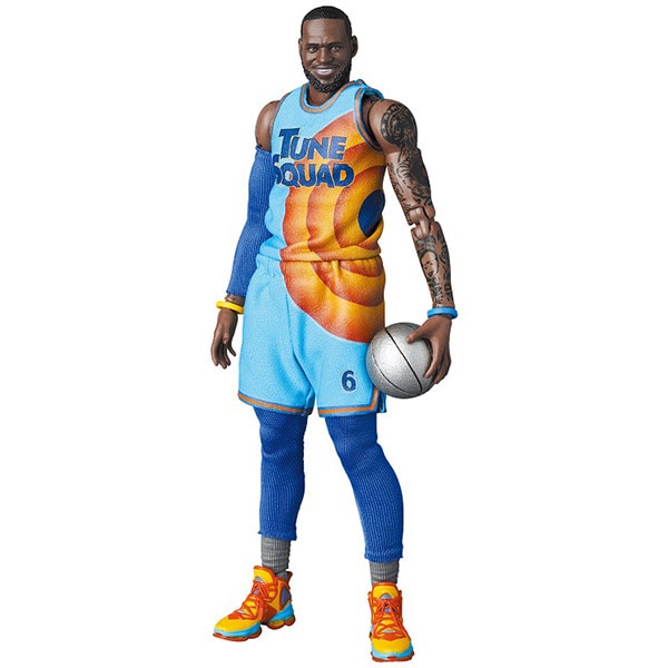 Laden Sie das Bild in Galerie -Viewer, MEDICOM TOY MAFEX LeBron James SPACE JAM: A NEW LEGACY Ver. [Pre-painted Articulated Figure Approximately 170mm]
