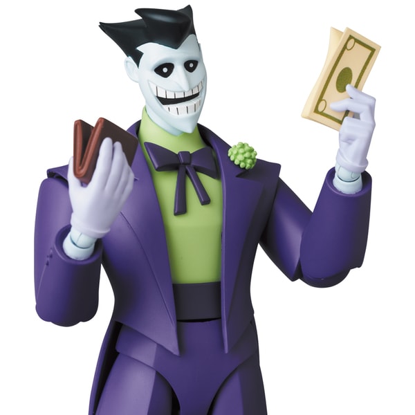 Cargue la imagen en el visor de la galería, MEDICOM TOY MAFEX No.167 THE JOKER (THE NEW BATMAN ADVENTURES Ver.) [Pre-painted Articulated Figure Approximately 160mm]
