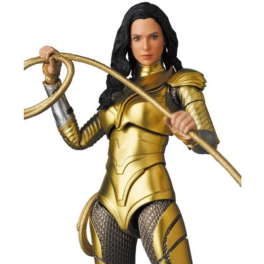 MEDICOM TOY MAFEX WONDER WOMAN GOLDEN ARMOR Ver. [Pre-painted Articulated Figure]