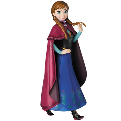 MEDICOM TOY Vinyl Collectible Dolls No.252 VCD Anna [Frozen Approximately 200mm Pre-painted Complete Figure]