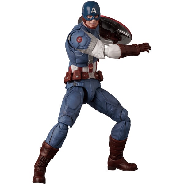 Load image into Gallery viewer, Pre-order MEDICOM TOY MAFEX Captain America: The Winter Soldier CAPTAIN AMERICA (Classic Suit) [Pre-painted Articulated Figure Approximately 160mm]
