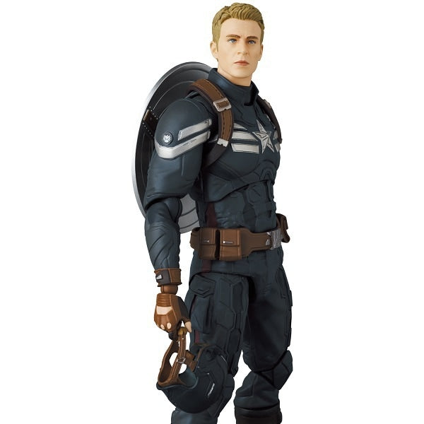 Load image into Gallery viewer, Pre-order MEDICOM TOY MAFEX Captain America: The Winter Soldier CAPTAIN AMERICA(Stealth Suit) [Pre-painted Articulated Figure Approximately 160mm]
