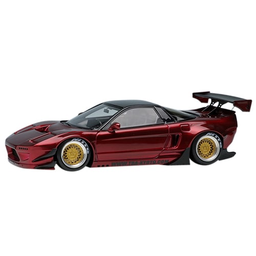 Chargez l&#39;image dans la visionneuse de la galerie, EIDOLON MZE008 1/43 Rocket Bunny NSX vin rouge moulé sous pression
