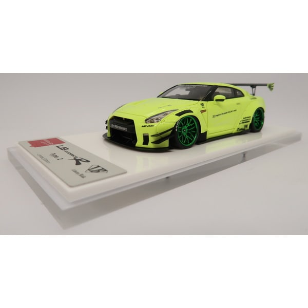 Carica immagine in Galleria Viewer, EIDOLON MZE009 1/43 LB WORKS R35 GT-R Type 2 Light Yellow Resin
