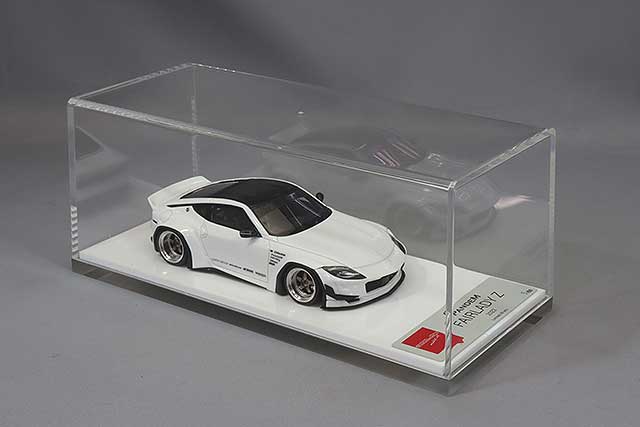 Laden Sie das Bild in Galerie -Viewer, EIDOLON 1/43 Pandem Z 2023 WORK Wheels Pearl White
