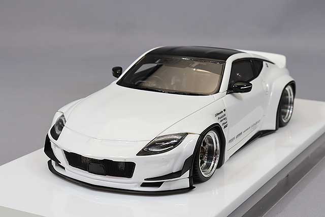 Chargez l&#39;image dans la visionneuse de la galerie, EIDOLON 1/43 Pandem Z 2023 WORK Wheels Pearl White
