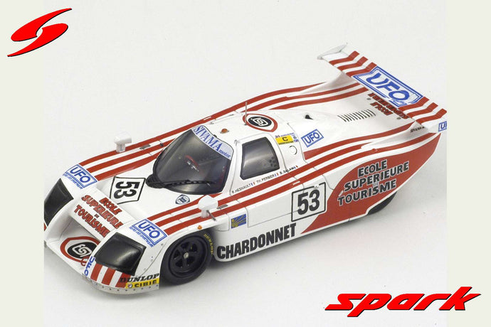 Spark 1/43 Lancia LC1 24H Le Mans 1983 #53 Hesnault/Perrier/Salam