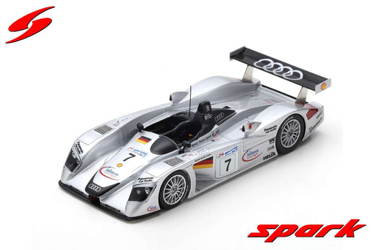 Spark 1/43 Audi R8 #7 3rd Le Mans 2000 Alboreto/Capello/Abt