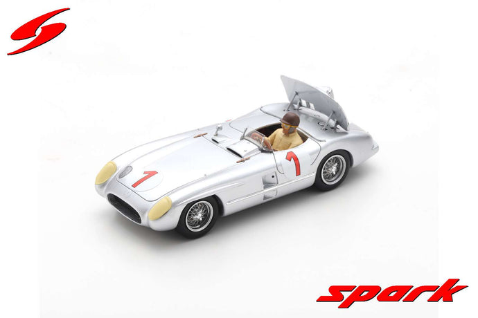 Spark 1/43 Mercedes 300 SLR #1 Kristianstad GP 1955 Winner Fangio