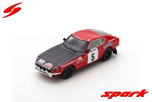 Spark 1/43 Datsun 240 Z #5 3rd Monte Carlo Rally 1972 Aaltonen/Todt