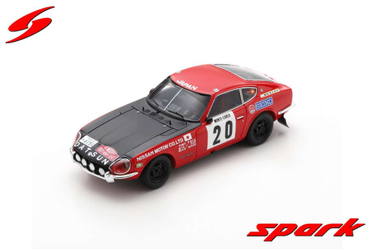 Spark 1/43 Datsun 240 Z #20 Rally Monte Carlo 1972