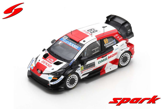 Spark 1/43 Toyota Yaris WRC Gazoo #69 Rally Monte Carlo 2021