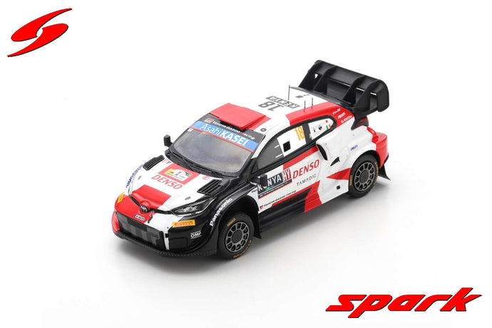 Spark 1/43 TOYOTA GR Yaris #18 3rd Rally Safari Kenya 2022 - Katsuta/Johnston