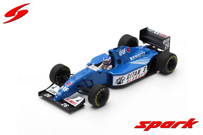 Spark 1/43 Ligier JS39B #26 Canada GP 1994 Olivier Panis