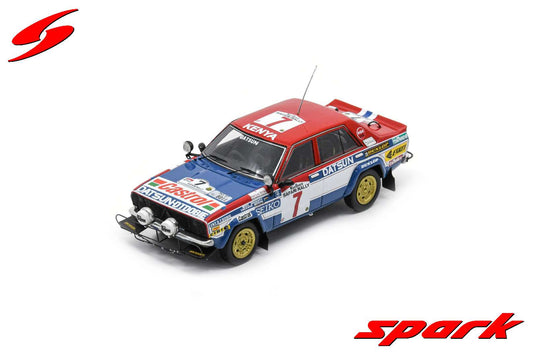 Spark 1/43 Datsun Violet GT #7 Winner Rally Safari 1981 - Mehta/Doughty