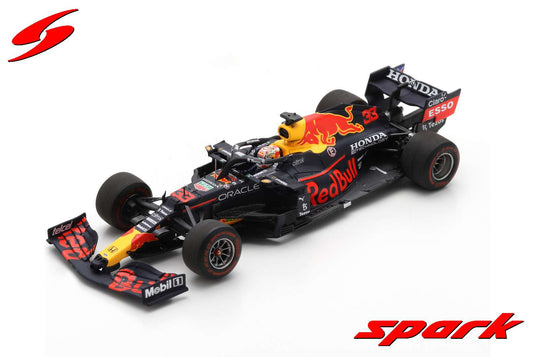 Spark 1/43 RB16B Red Bull #33 Winner Abu Dhabi GP 2021 World Champion - Verstappen