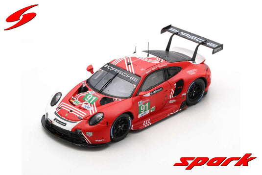 Spark 1/43 Porsche 911 RSR-19 #91 1st Hyperpole LMGTE Pro Le Mans 2020