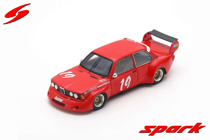 Spark 1/43 BMW 320 #19 DRM Mainz-Finthen 1977 Karl-Heinz Becker