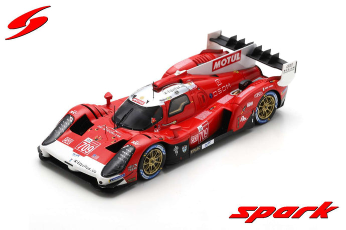 Spark 1/43 Glickenhaus 007 LMH #709 5th Le Mans 2021