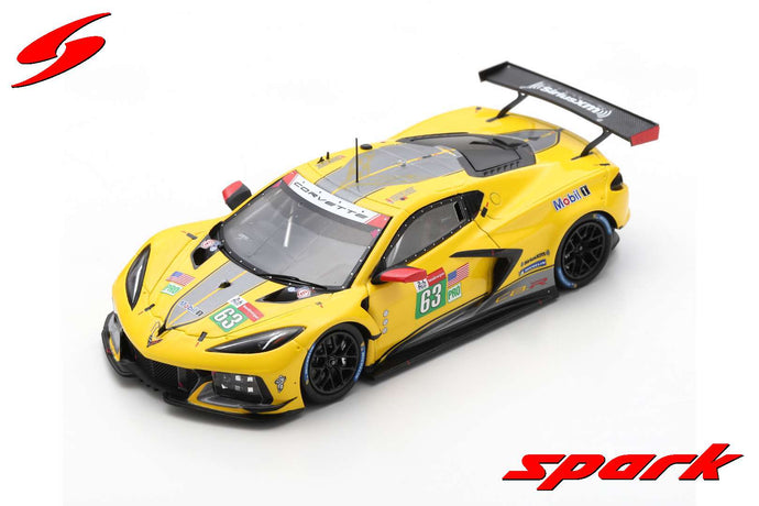 Spark 1/43 Chevy Corvette C8.R #63 2nd LMGTE Pro 24H Le Mans 2021