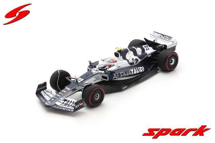 Spark 1/43 AlphaTauri AT03 #22 8th Bahrain GP 2022 - Y. Tsunoda