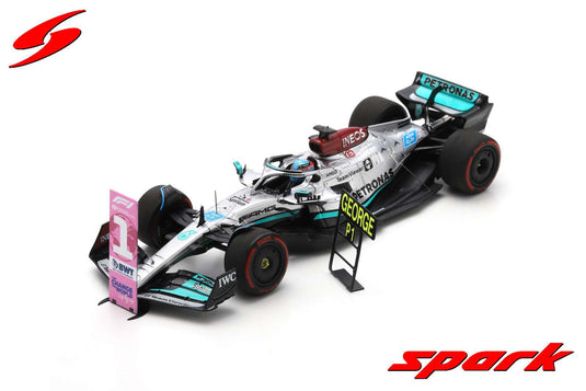 Spark 1/43 Mercedes F1 W13 #63 Winner Brazilian GP 2022 - Russell