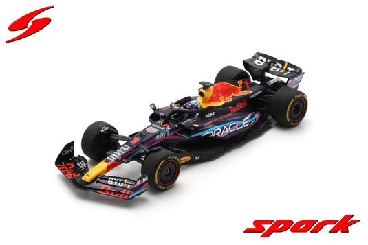 Spark 1/43 RB19 Oracle Red Bull #1 Winner Miami GP 2023 - Max Verstappen