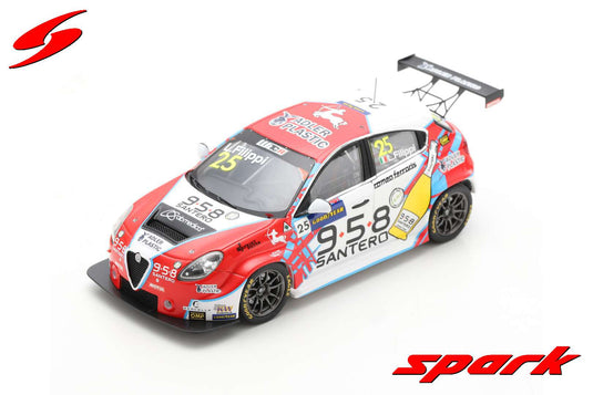 Spark 1/43 Alfa Romeo Giulietta TCR #25 9th WTCR 2020 Aragon - L. Filippi