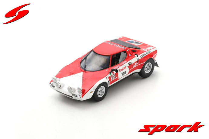 Spark 1/43 Lancia Stratos HF #103 Rally Rideau Lakes 1974 Winner