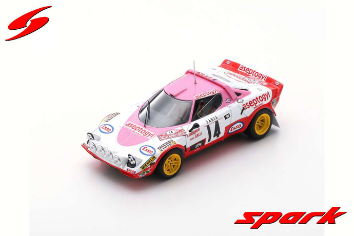 Spark 1/43 Lancia Stratos HF #14 Monte Carlo 1977 Women's Winner Dacremont/Galli