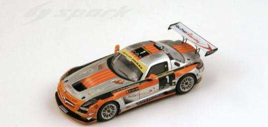 Spark 1/43 Mercedes-Benz SLS GT3 Dubai 24H 2013 Winner #1 Limited Edition