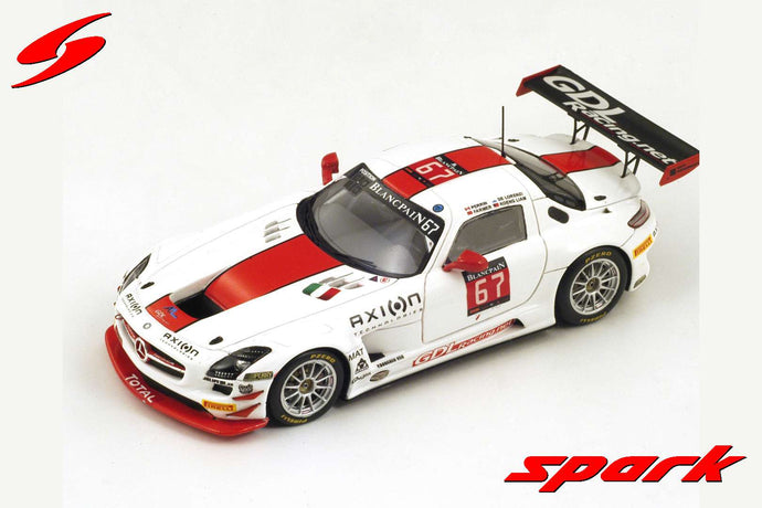 Spark 1/43 Mercedes-Benz SLS AMG GT3 #67 2014 Spa 24h De Lorenzi/Farmer/Lim/Perrin