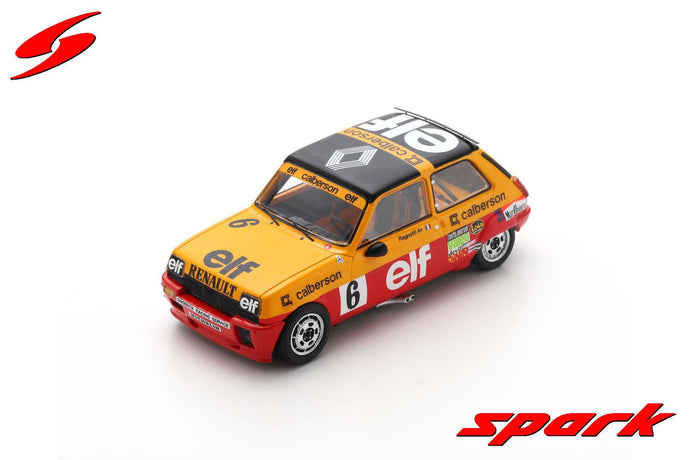 Spark 1/43 Renault 5 Alpine Turbo #6 1984 Jean Ragnotti