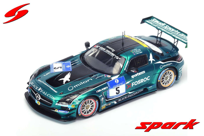 Spark 1/43 Mercedes-Benz SLS AMG GT3 #5 5th Black Falcon Team 2013