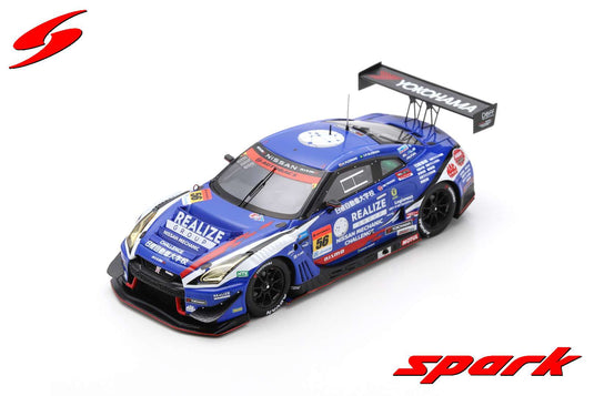 Spark 1/43 REALIZE NISSAN GT-R #56 GT300 Champion 2022 - Fujinami/de Oliveira