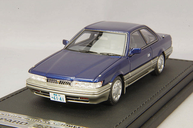 maquette d'allumagexTommy Tech 1/43 Nissan Leopard XS-II Bleu Foncé 