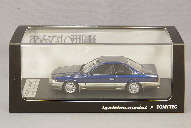 Load image into Gallery viewer, ignition modelxTommy Tech 1/43 Nissan Leopard XS-II Dark Blue &quot;Dangerous Detective&quot;T-IG4305
